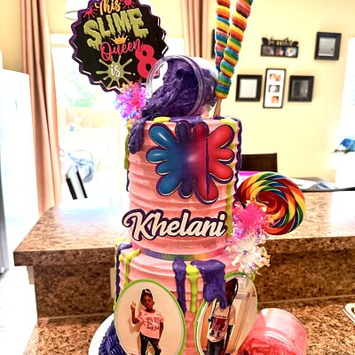 6/8 Inch Two Tiered Cake