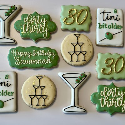 Custom Detailed Cookies 