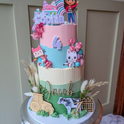 2 Tier Celebration Cake