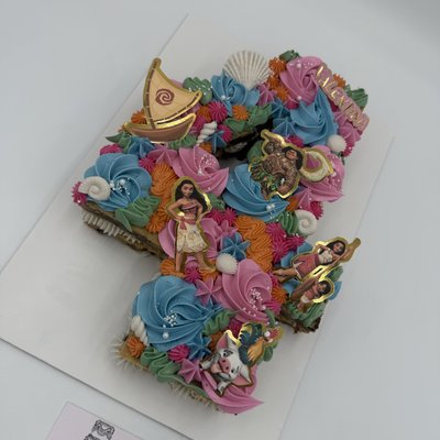 Cookie Cake Number/letter Each