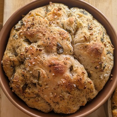 Garlic + Herb Focaccia 