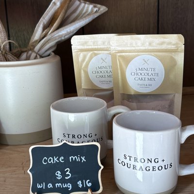 Mug - Strong And Courageous 