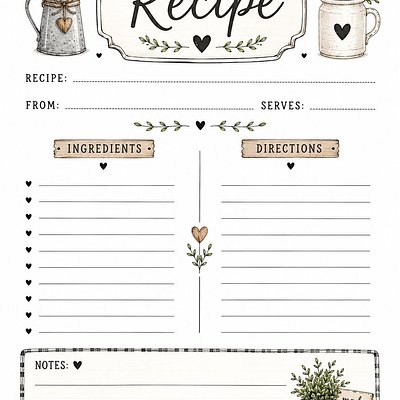 Recipe Cards #34