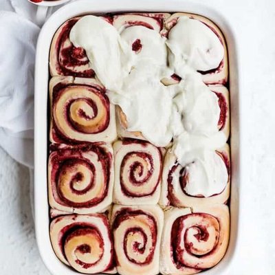 [Copy] Raspberry White Chocolate Sweet Rolls 6ct