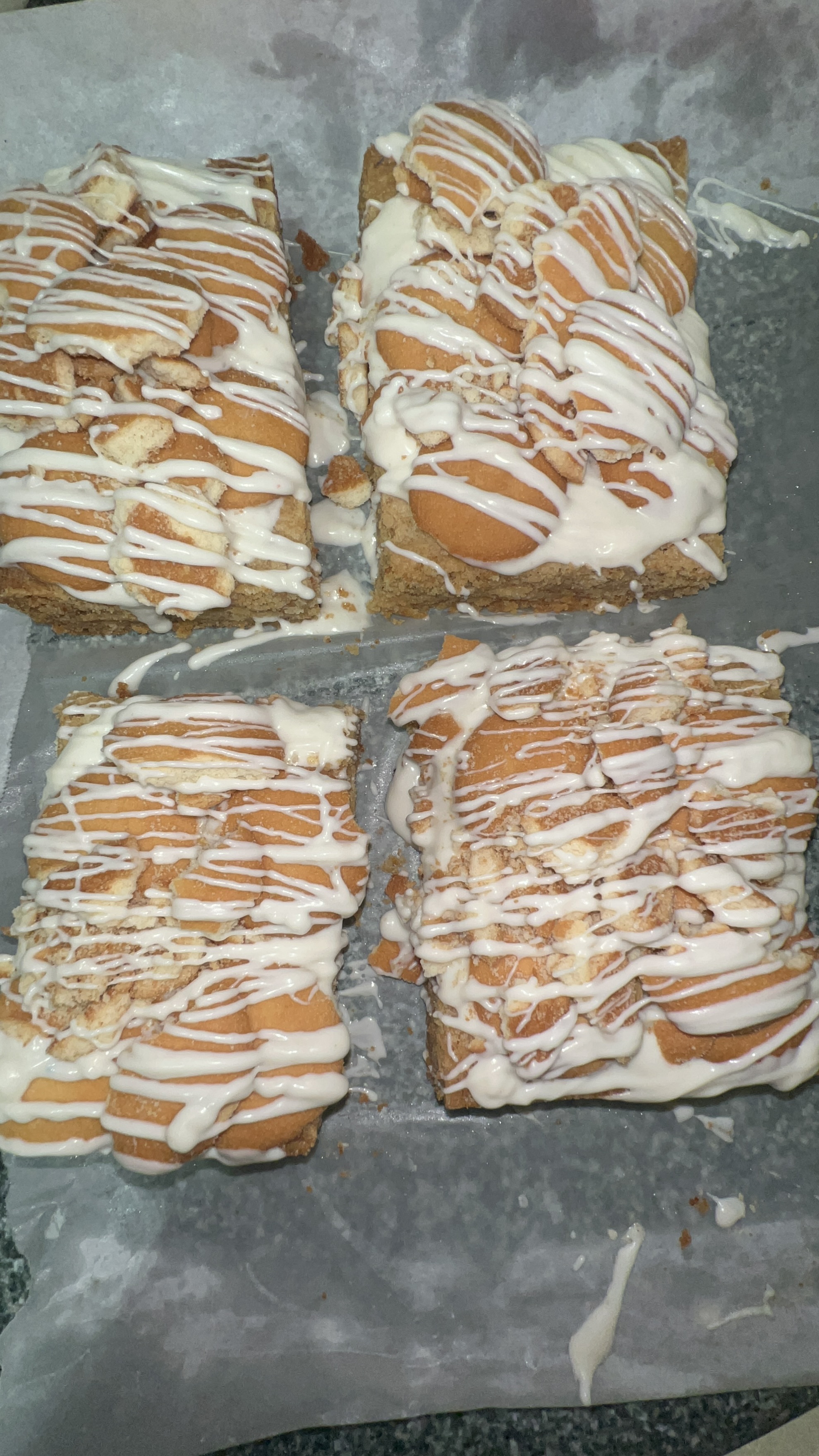 Banana Pudding Brownie