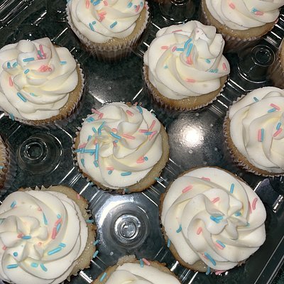 Gender Reveal Cupcakes
