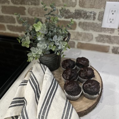 Sourdough discard Chocolate Chip Muffins