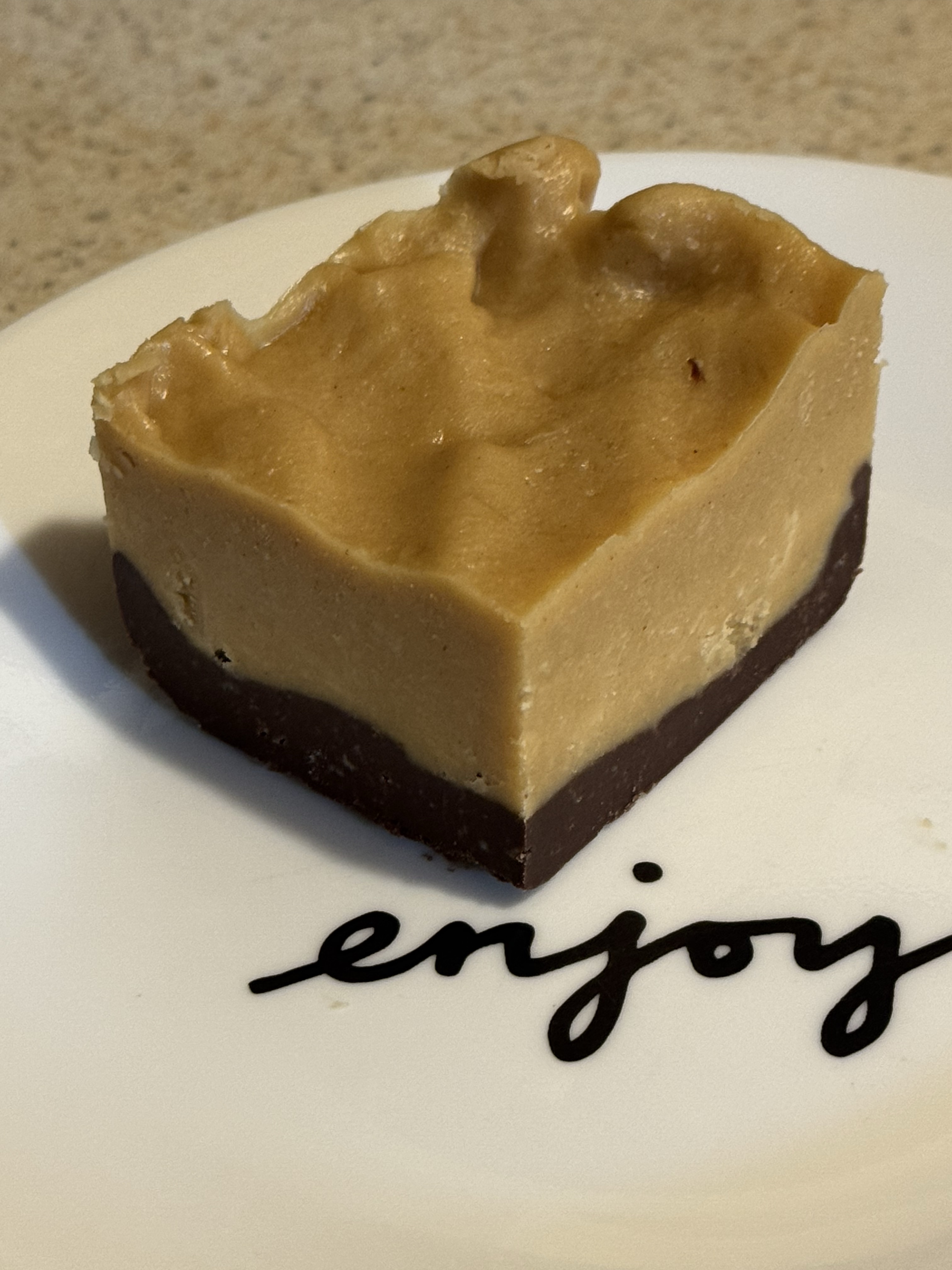 Layered Peanut Butter Chocolate