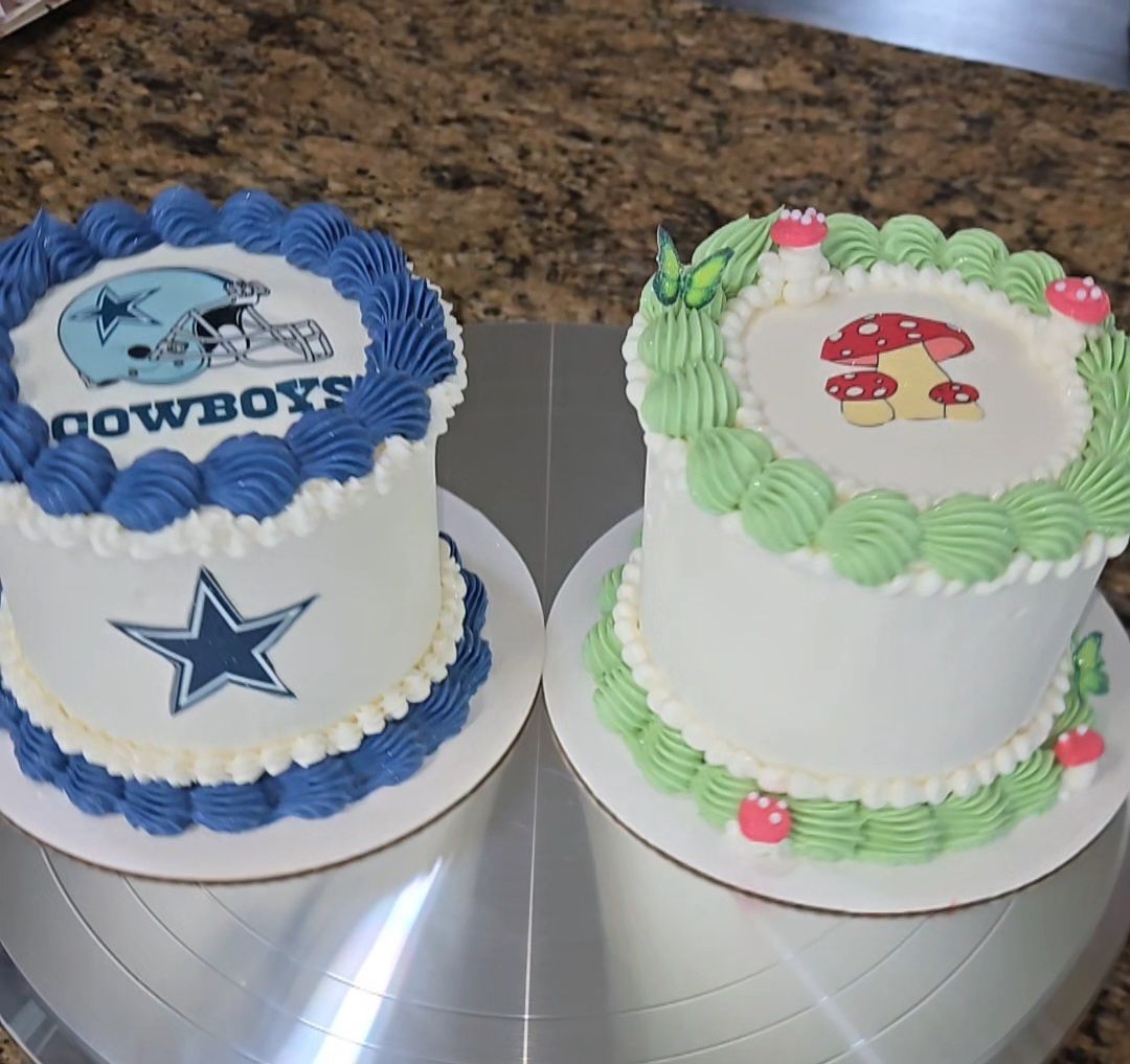 4in Two Teir Cake