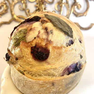 BlackBerry & Basil Sourdough