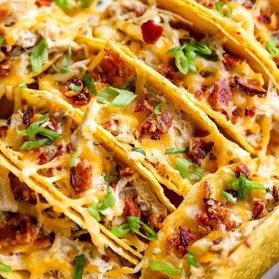 Crispy Ranch Chicken Tacos