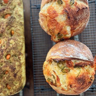 Jalapeño Cheddar Sourdough 