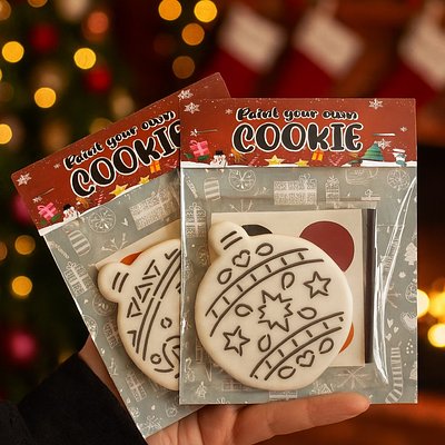 Paint Your Own Christmas Cookie