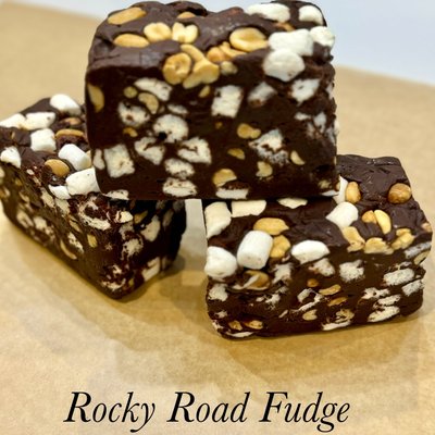 Rocky Road Fudge (1/2 Pound)