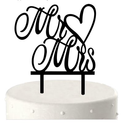 Custom Acrylic Cake Topper 