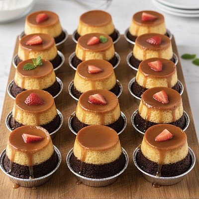 24 Mini Chocoflan 