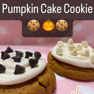 1 Dozen Pumpkin Cake Cookies
