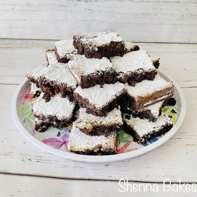 Cheesecake Swirl Brownies