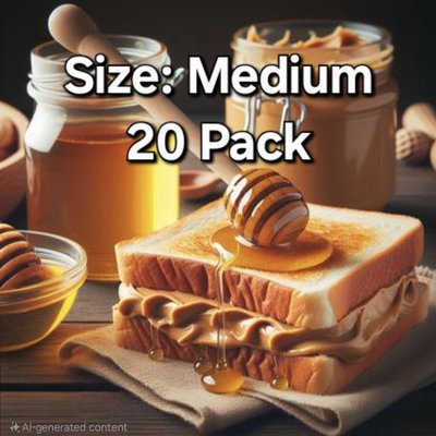 (Med. 20pk) Pawfect Peanut Butter🍯🥜