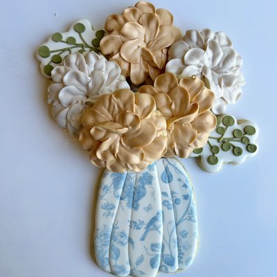 Chinoiserie Pumpkin Arrangement Gift Box 