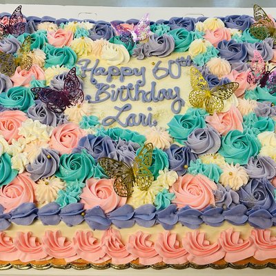 Custom 1/2 Sheet Cake (feeds 35-40)