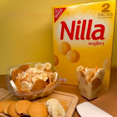 Large Banana Pudding 