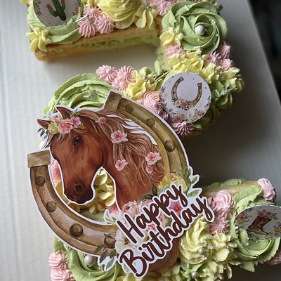Single Number Cake