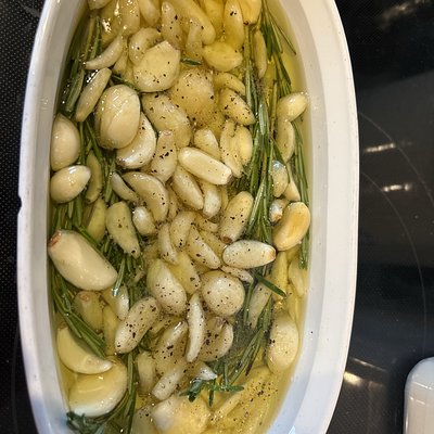 Roasted Garlic & Rosemary Sourdough Loaf 