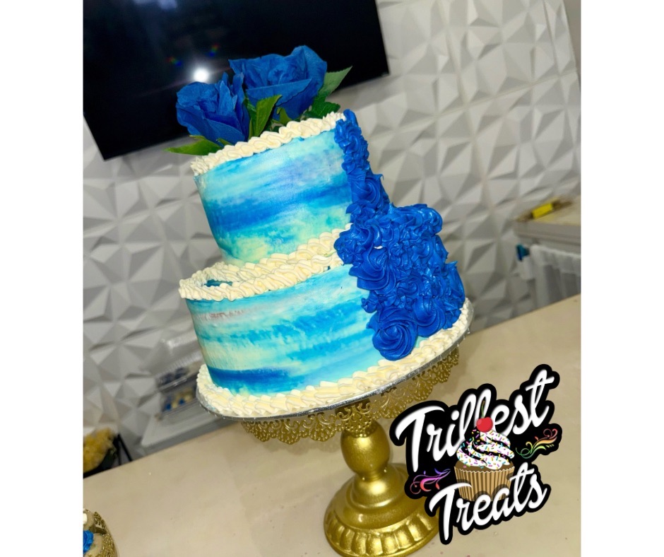 Double Tiered Cake