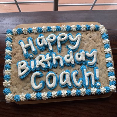 9x13 cookie cake 