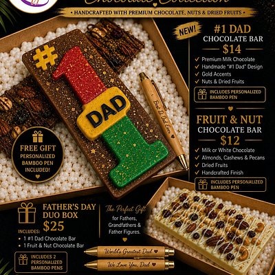 Father's Day Chocolate Bars