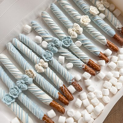 Dipped Pretzels Rods