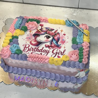 Quarter Sheet Cake