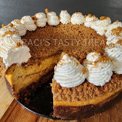 Pumpkin Streusel Cheesecake 