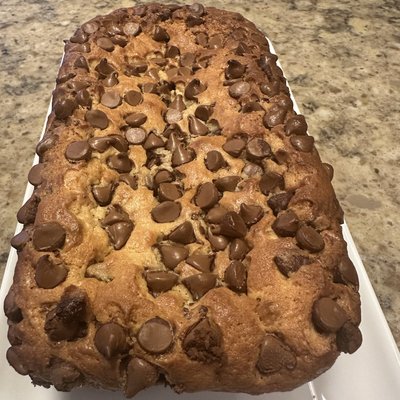 Banana Chocolate Chip Loaf 