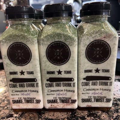 Honey Cinnamon Matcha Latte