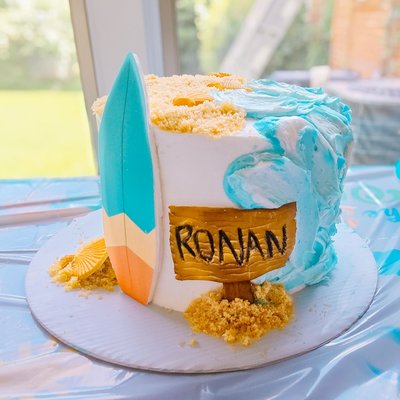 6 inch - Smash Cake (6-10 Servings)