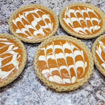 Sweet Potato Cheesecake Pie