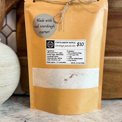 Cinnamon Roll Sourdough Pancake Mix 