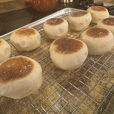 Sourdough English Muffins 8 pack