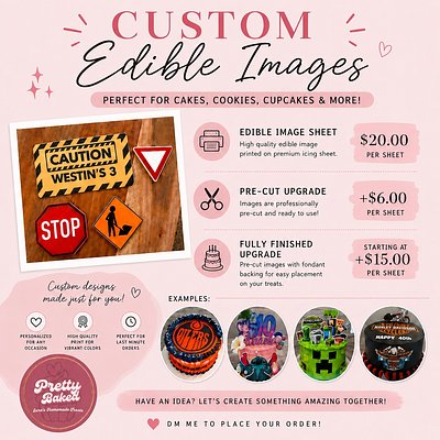 Custom Edible Images 