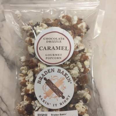 Snack Size Chocolate Drizzle Caramel Popcorn