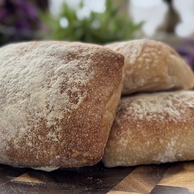 Sourdough Ciabatta Rolls 4pk