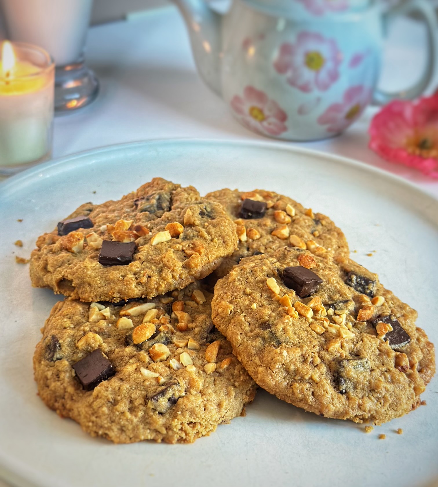 Chocolate Chip Peanut Butter Cookies