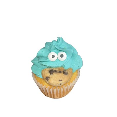 COOKIE MONSTER CUPCAKES