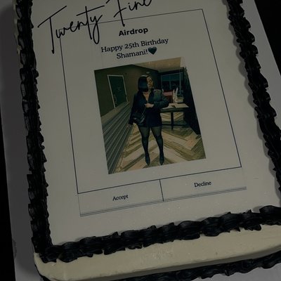 1/4 Sheet Cake 