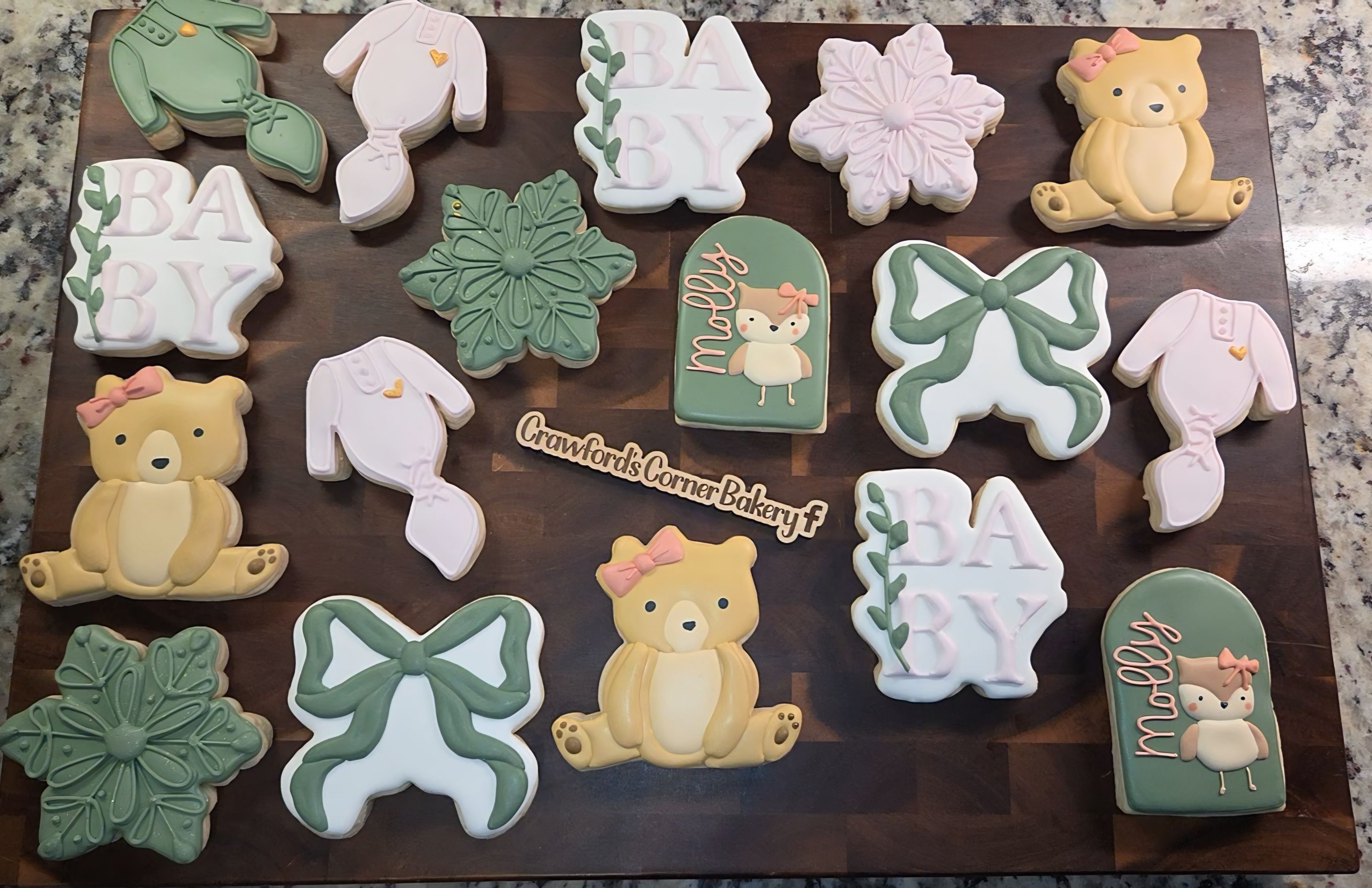 1 Dozen Royal Icing Sugar Cookies 