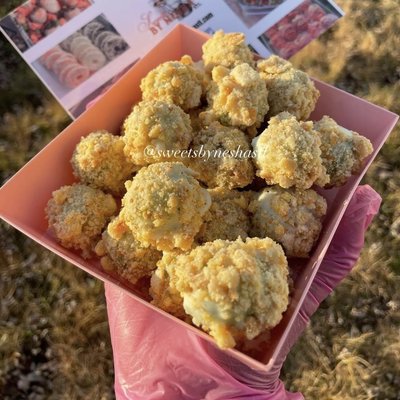 20 Banana Pudding Crunch Chocolate Covered Grapes