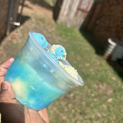 Italian Ice W Candy Grapes 