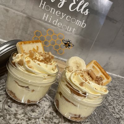 4oz Banana Pudding Jars